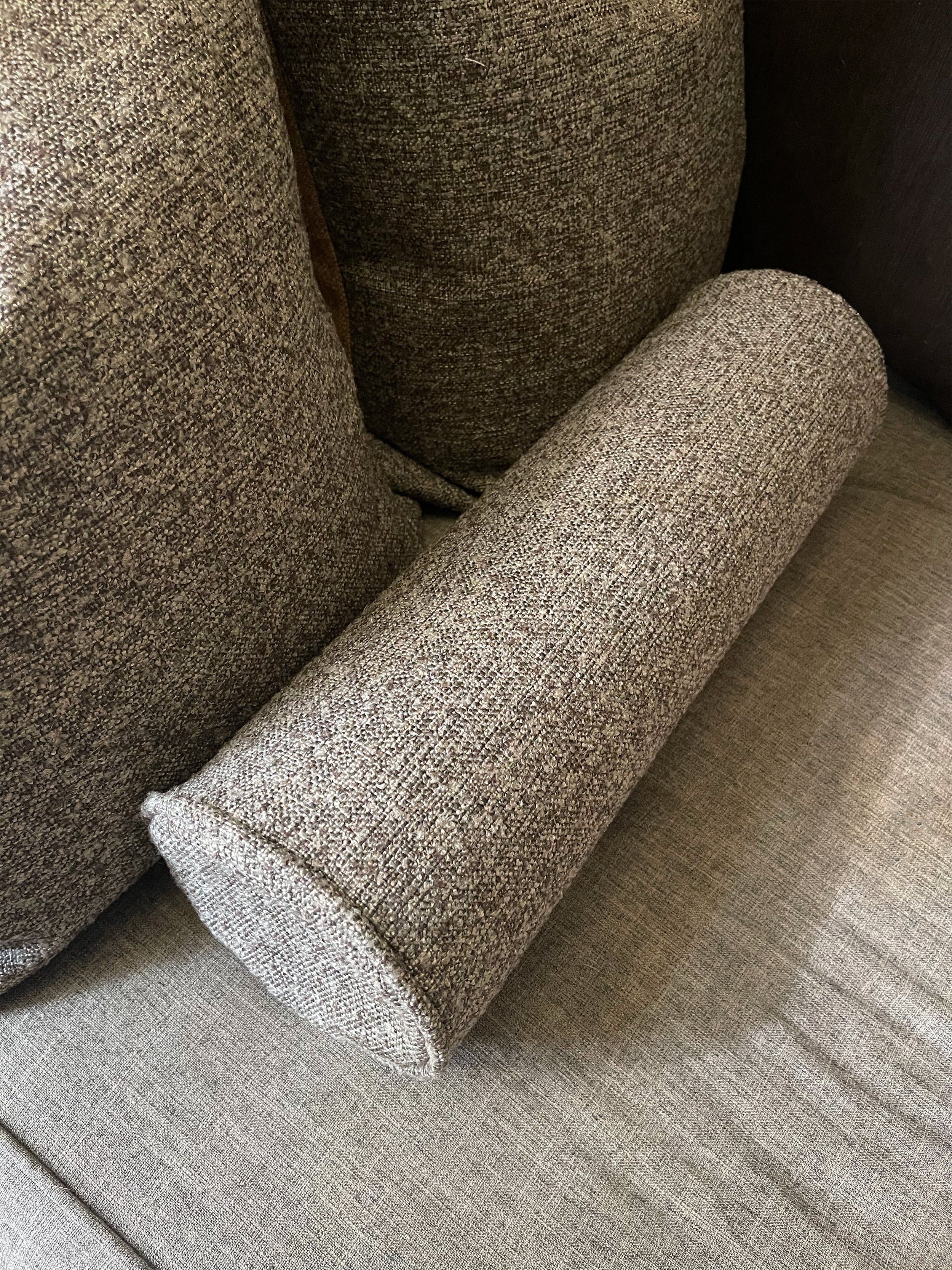 Low-pile Bouclé Bolster Pillow | Handcrafted in Knoxville, TN | Cielle Home