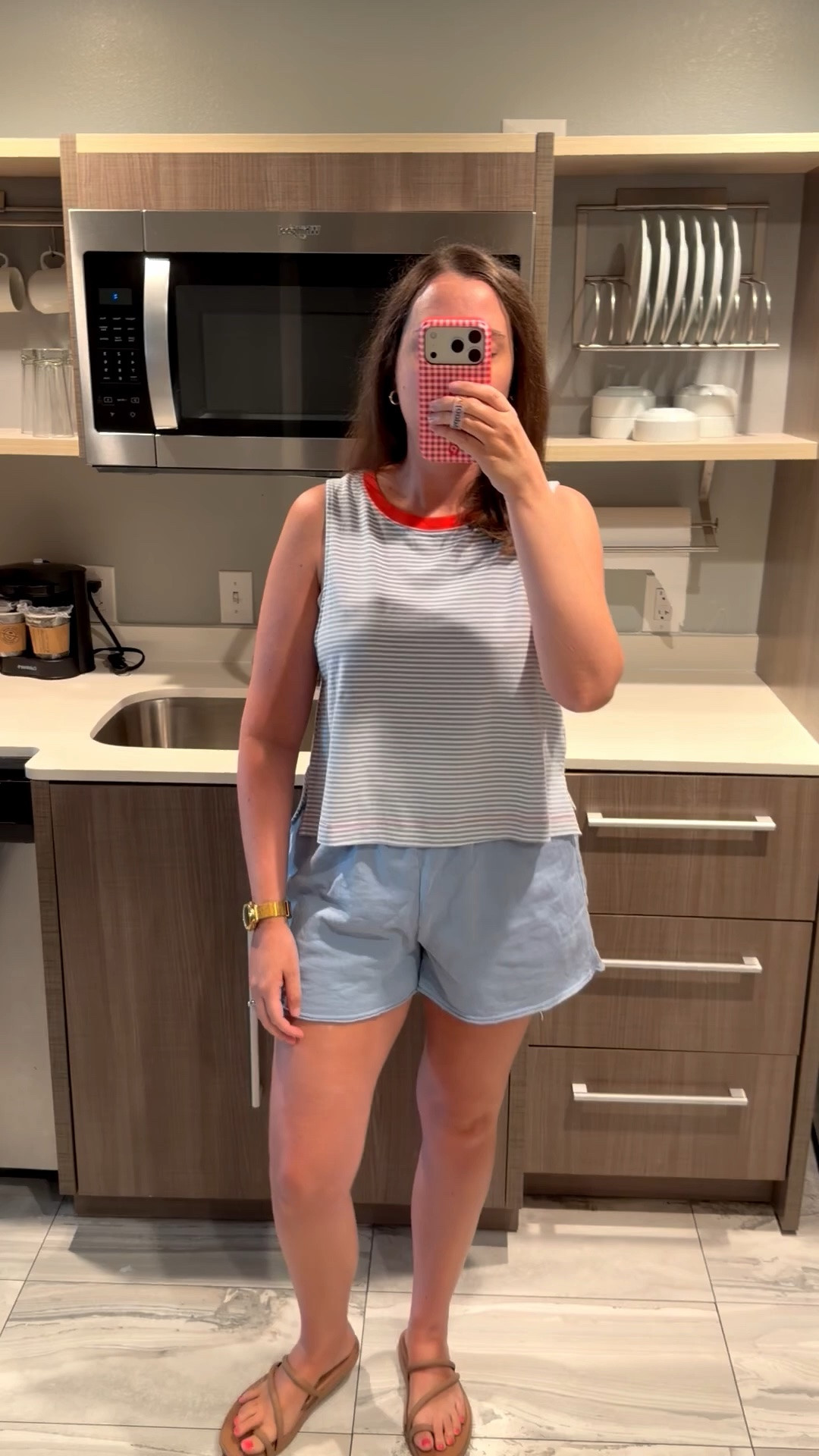The cutest tank top and shorts (on sale)! Wearing mediums

Casual outfit, summer outfits, beach vacation

#LTKootd #LTKSaleAlert #LTKSeasonal