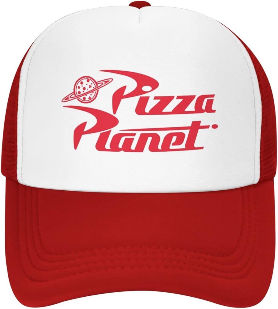 Cuchiaio Pizza Hat Trucker Hat Baseball Cap Dad Hat Mesh Cap Birthday Gift Adjustable Size Red | Amazon (US)