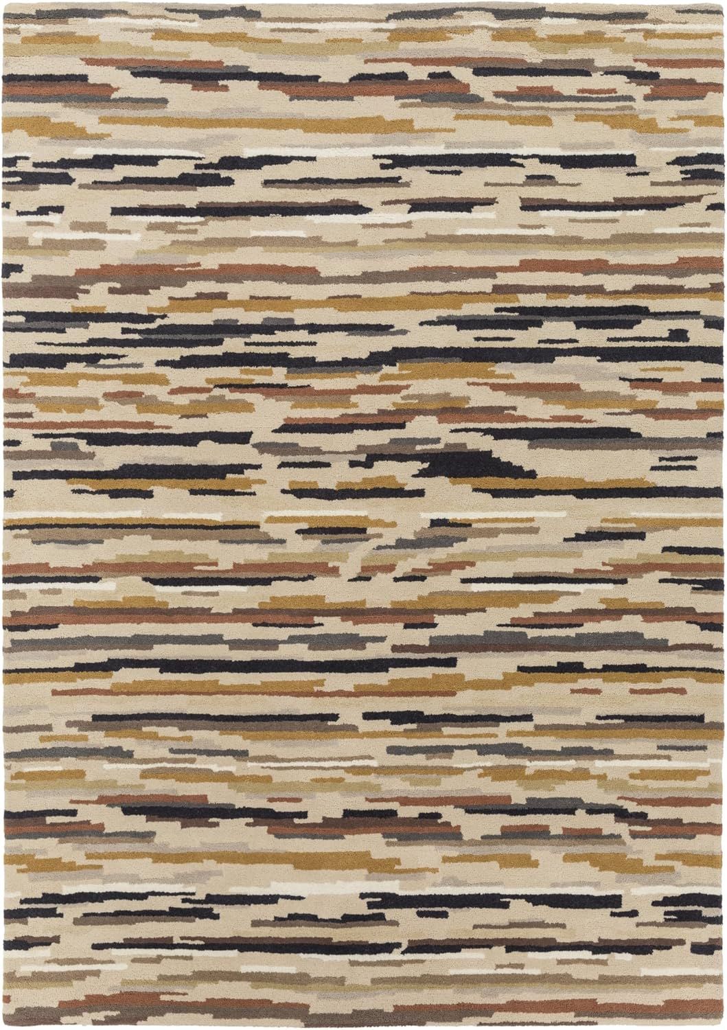 Surya Harlequin Area Rug, 8' x 10', Black | Amazon (US)