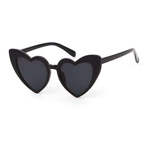 Love Heart Shaped Sunglasses Women Vintage Christmas Giftv For Girls | Amazon (US)