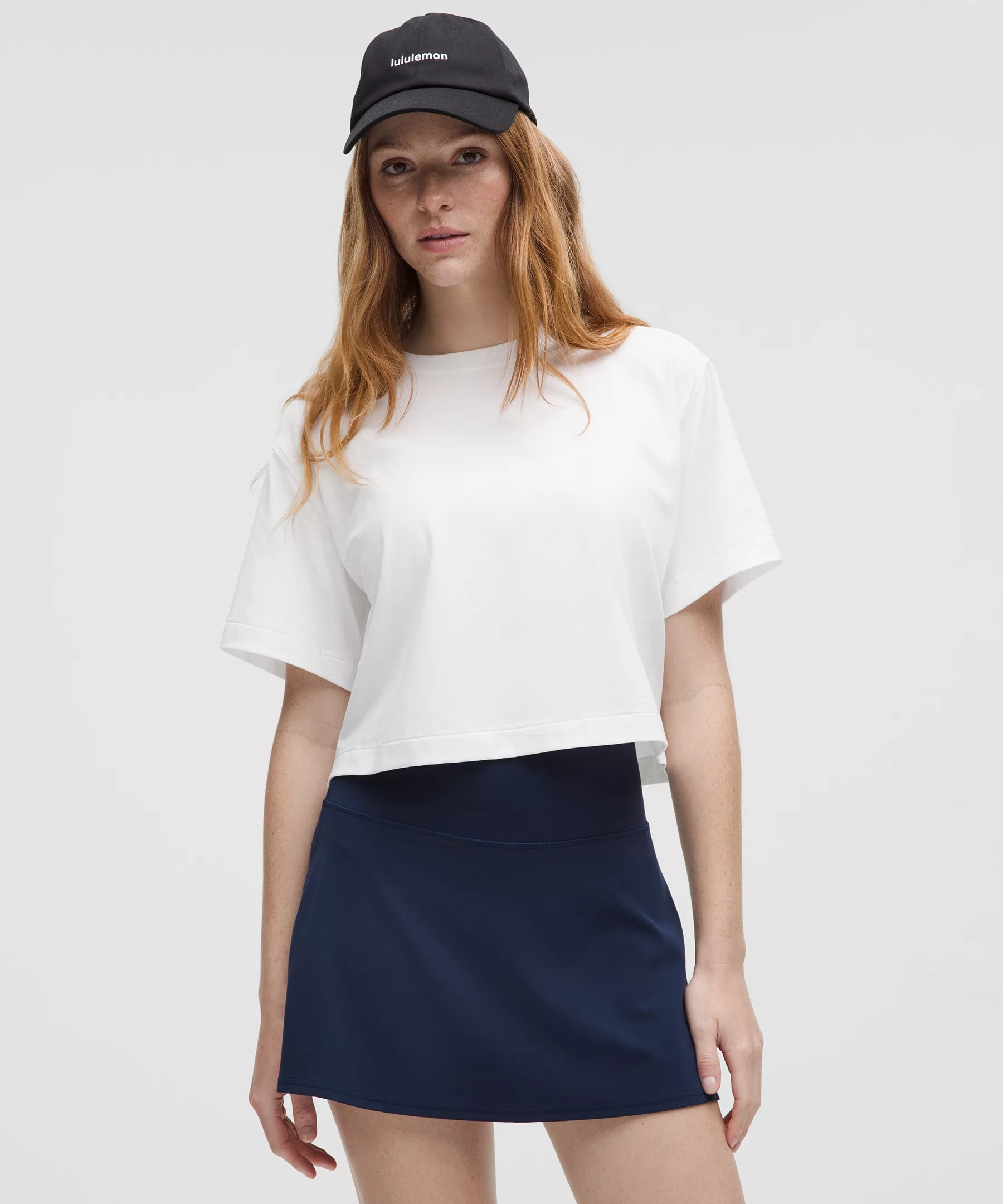 All Yours Organic Cotton Cropped T-Shirt | Lululemon (US)