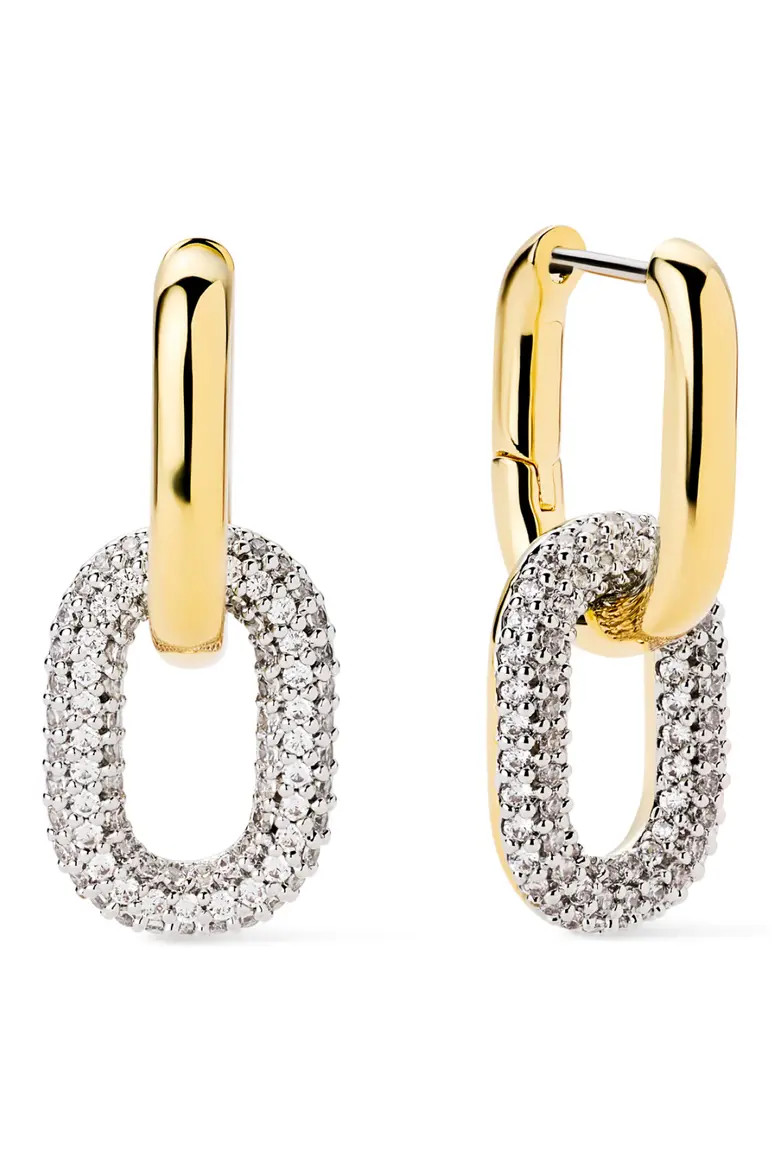 Rox Mini Double Hoop Drop Earrings (Women) | Nordstrom | Nordstrom