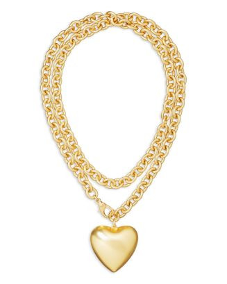 Puffy Heart Pendant Necklace, 34" | Bloomingdale's (US)