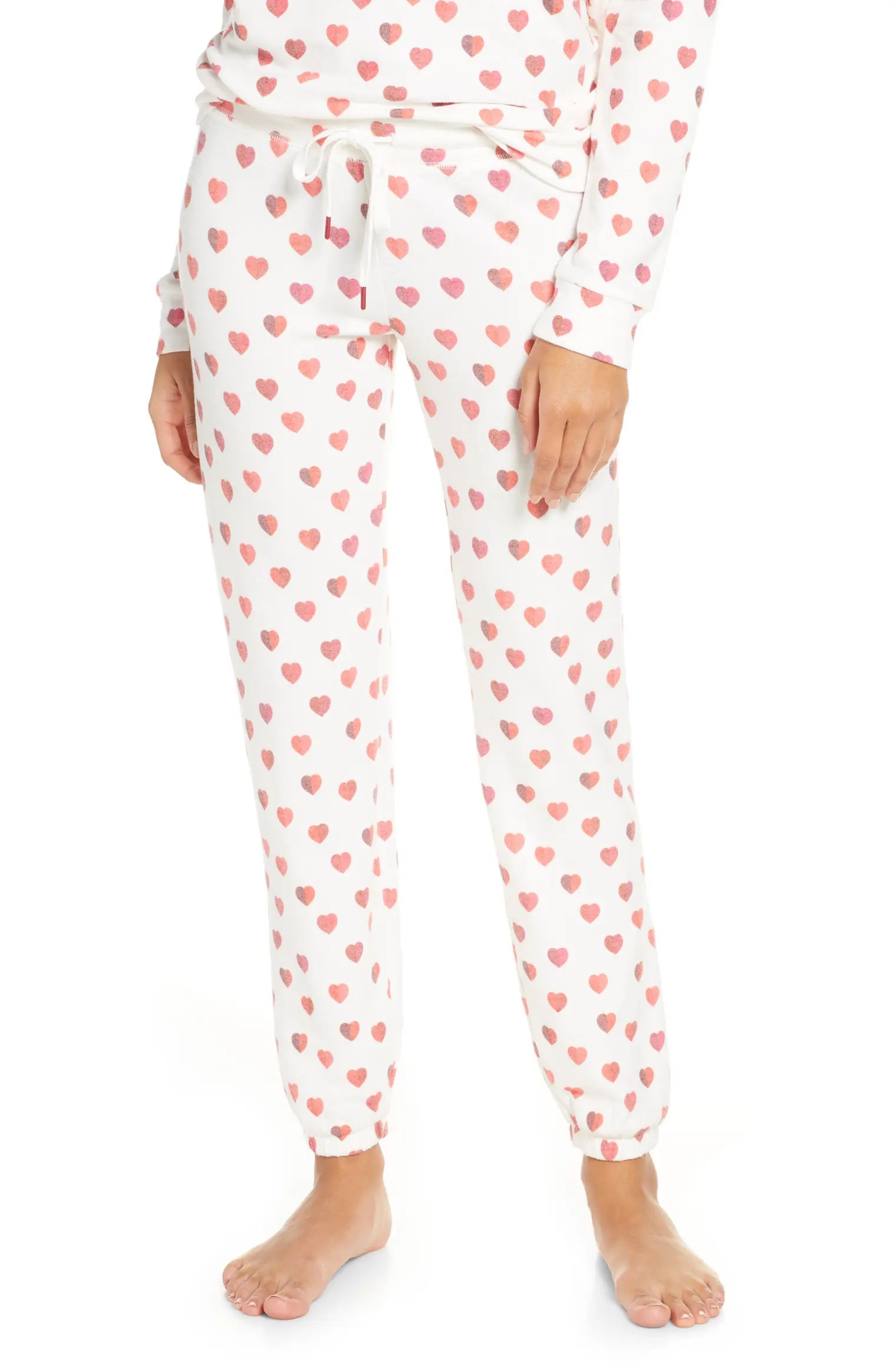 Heart Print Jogger Pajama Pants | Nordstrom
