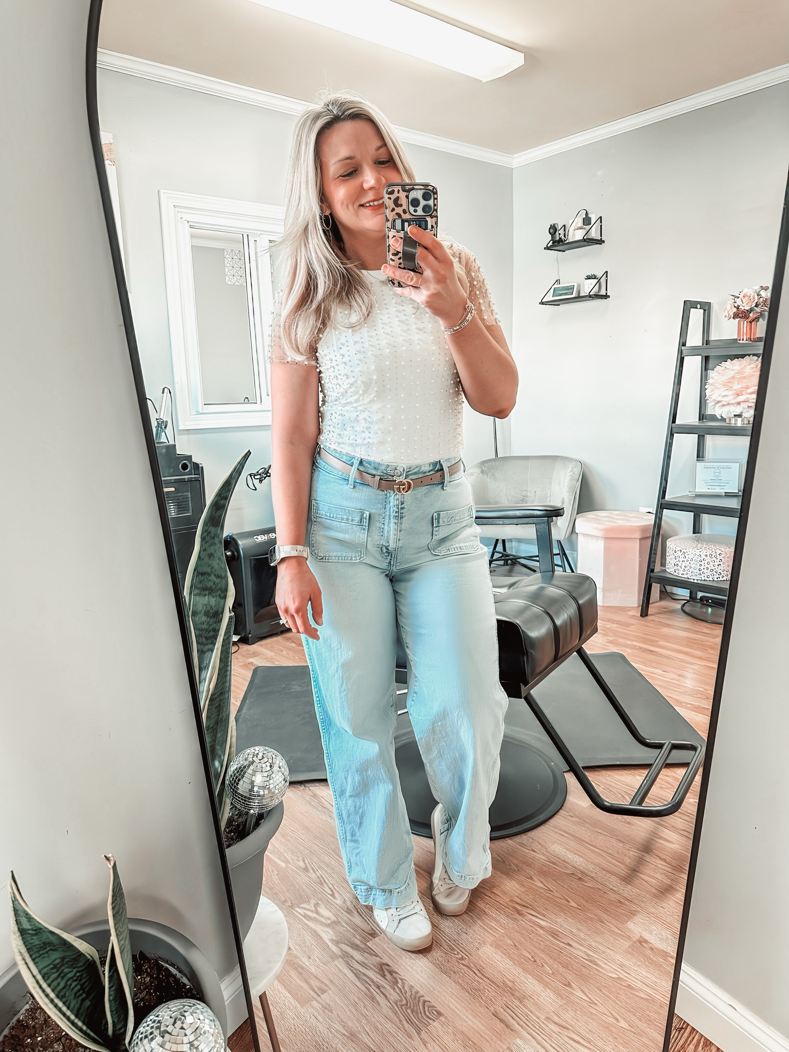 Can you believe it’s 75 degrees and sunny here in NC today ?! This weather has me craving spring and all the cute outfits to come. These are the first pair of denim I’ve purchased from Old Navy in forever and I am not disappointed, they are so flattering and comfortable! 

#LTKMostLoved #LTKStyleTip #LTKMidsize