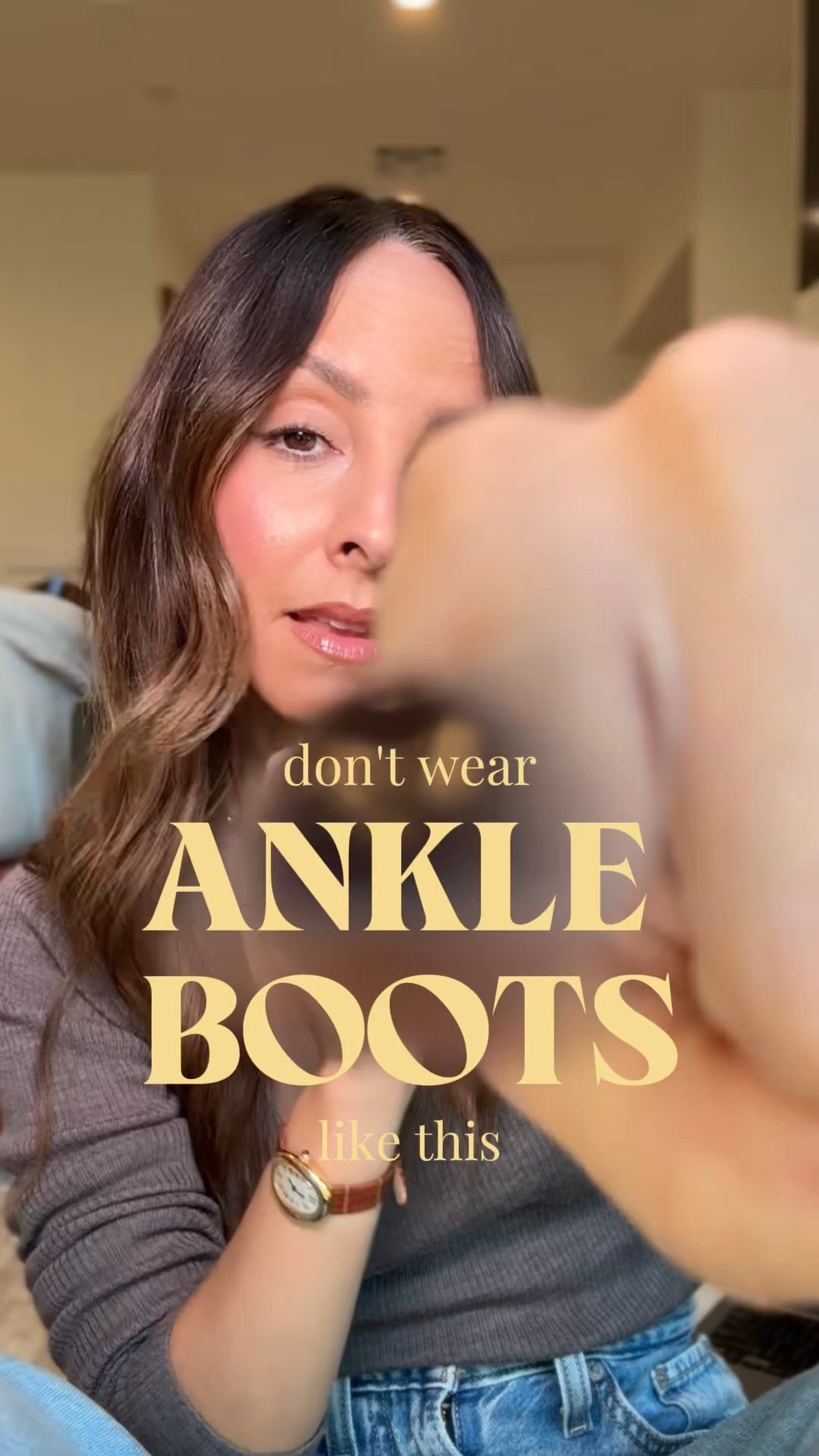 If your ankle boots keep looking… off — this might be why. 👀

🚫 Too skinny of a shaft - they’re boots, not socks! 
🚫 Pairing them with short hemlines - stop. 
🚫 Trying to tuck pants into the top of them - why are you doing that? 

These styling mistakes will instantly throw off an otherwise great outfit.

Because when ankle boots are styled right? They elongate. They polish. They pull the whole look together.

#LTKPetite #LTKSeasonal #LTKOver40