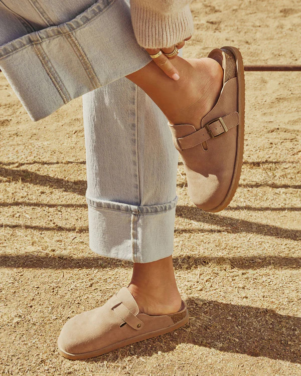 Estina Faux Suede Clogs | VICI