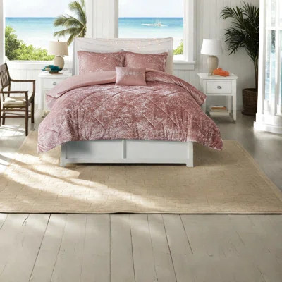 Luxurious Velvet Bedding Sets, Polyester Duvet Cover For Glam Bedroom Comfort | Wayfair North America