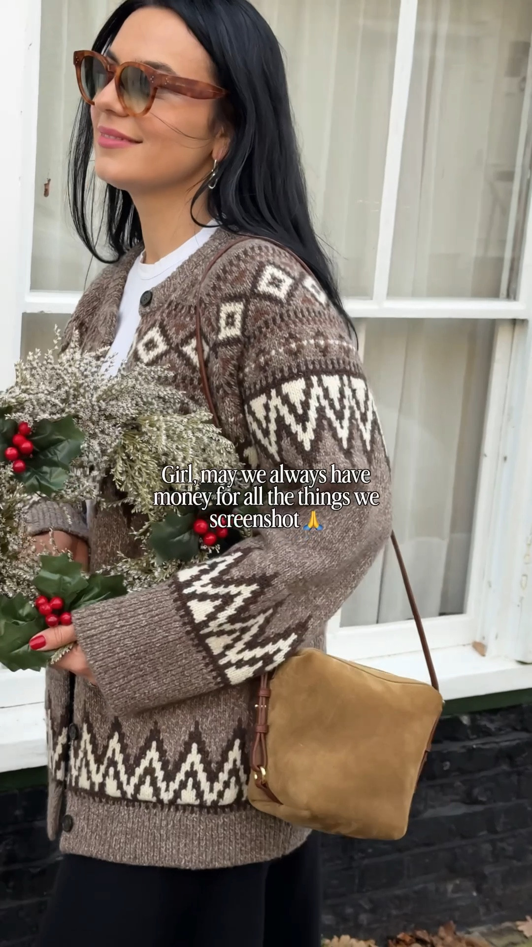 OOTD fair isle cardigan + knitted skirt 

#LTKfestive #LTKuk #LTKwinter