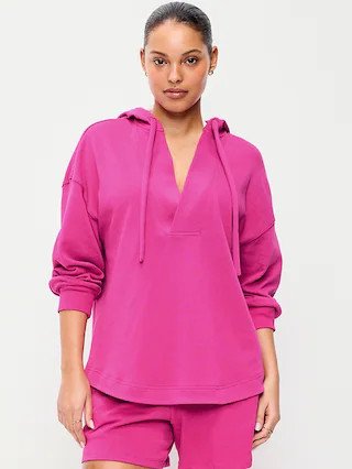 Oversized Tunic Beach Hoodie | Old Navy (US)