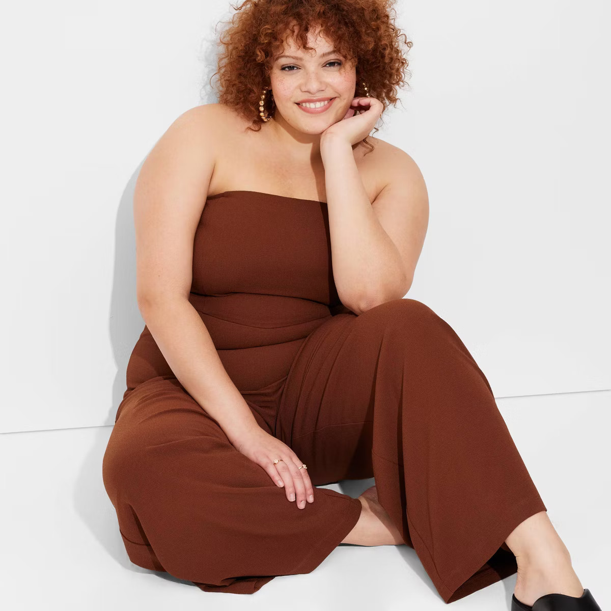 Women's Wide Leg Tube Jumpsuit - Wild Fable™ | Target