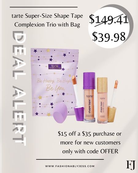 Great deal on this Tarte complexion trio bag! Perfect if you’re looking to add these great products to your makeup collection! 

#LTKbeauty #LTKFind #LTKsalealert