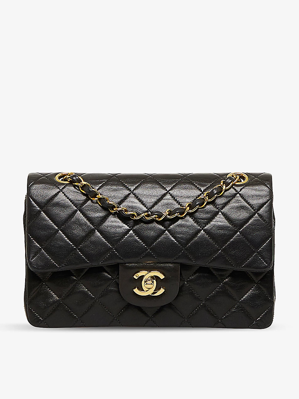Pre-loved Chanel Small Classic leather shoulder bag | Selfridges