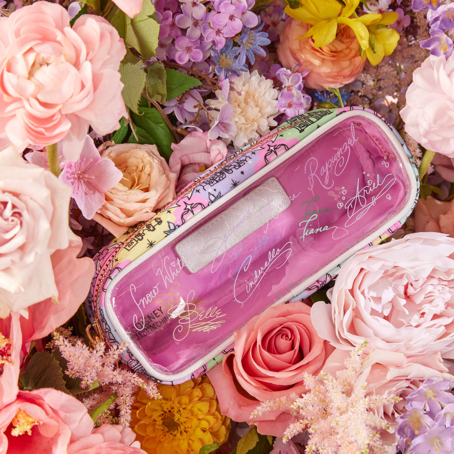 Disney Princess Small Travel Pouch Zip Bag | Stoney Clover Lane | Stoney Clover Lane