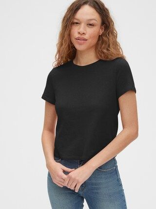 Shrunken Short Sleeve T-Shirt | Gap (US)