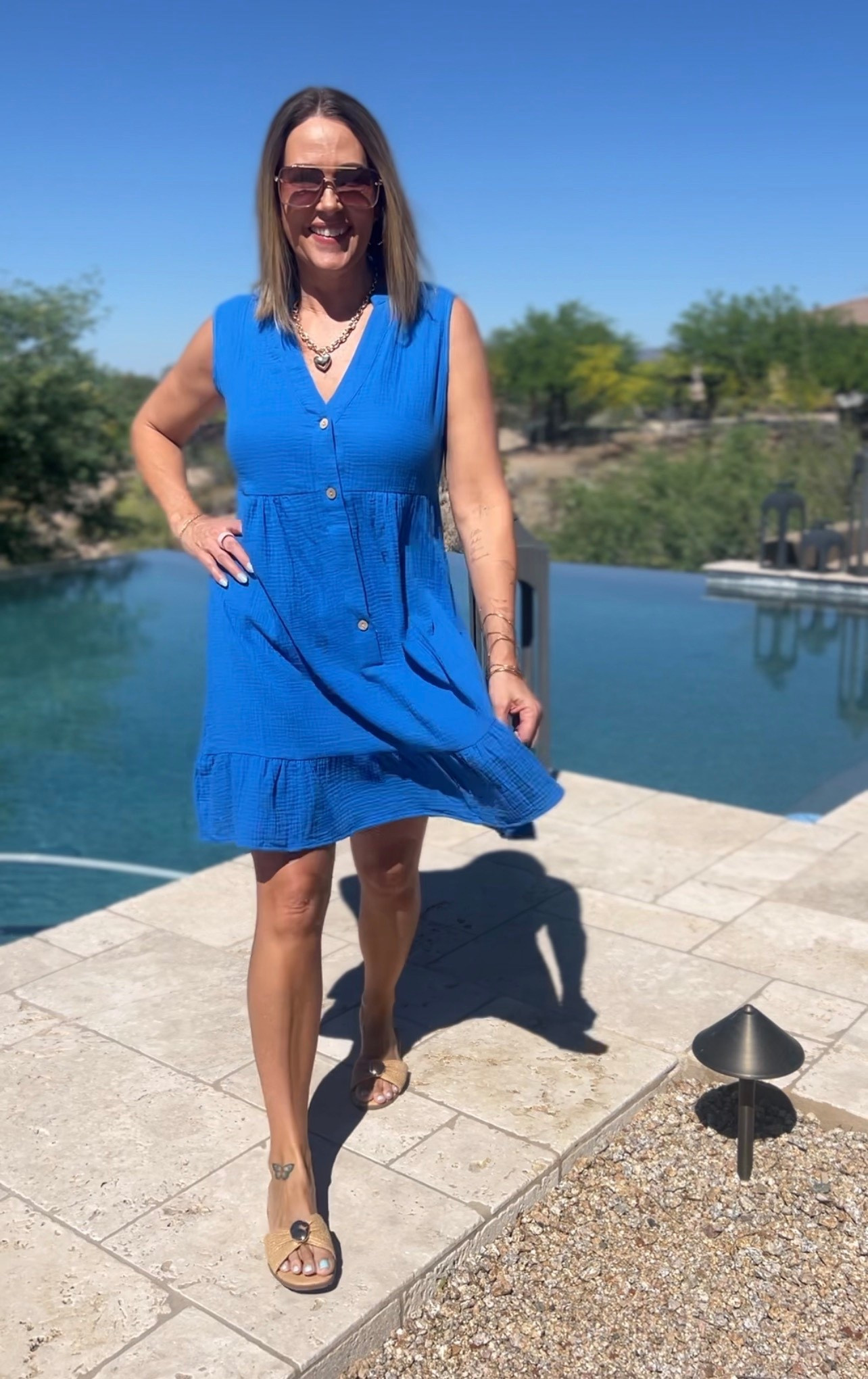 Cupshe bathing suit cover-up 
￼

#LTKSeasonal #LTKSwim #LTKTravel