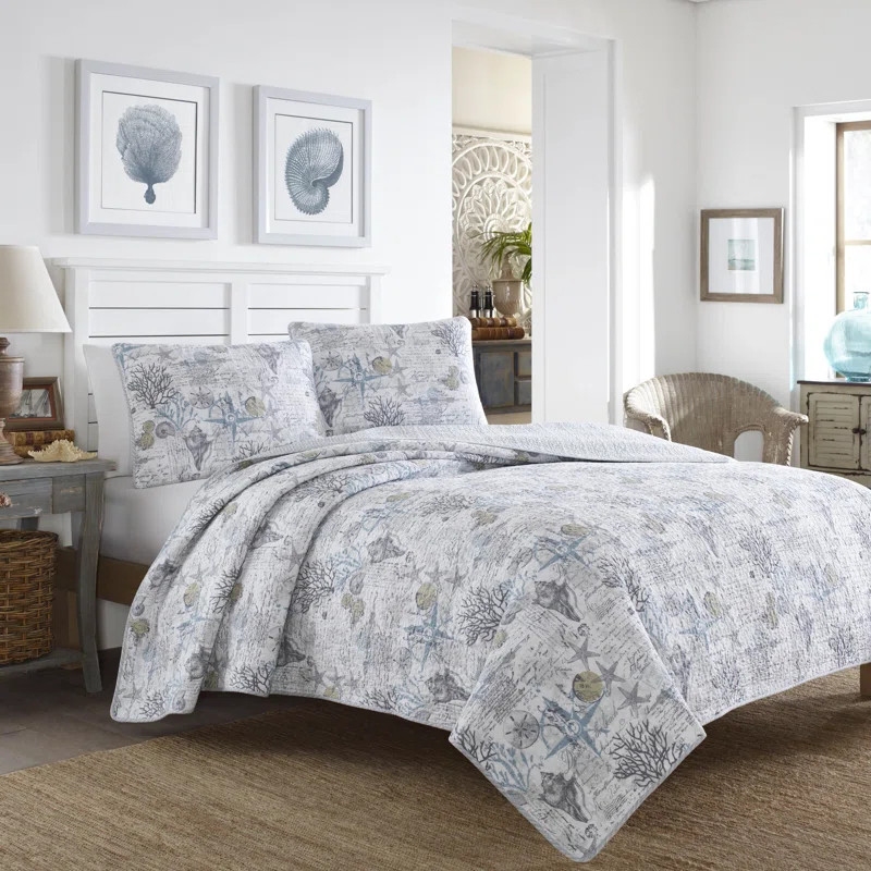 Beach Bliss Grey 136 TC | Wayfair North America