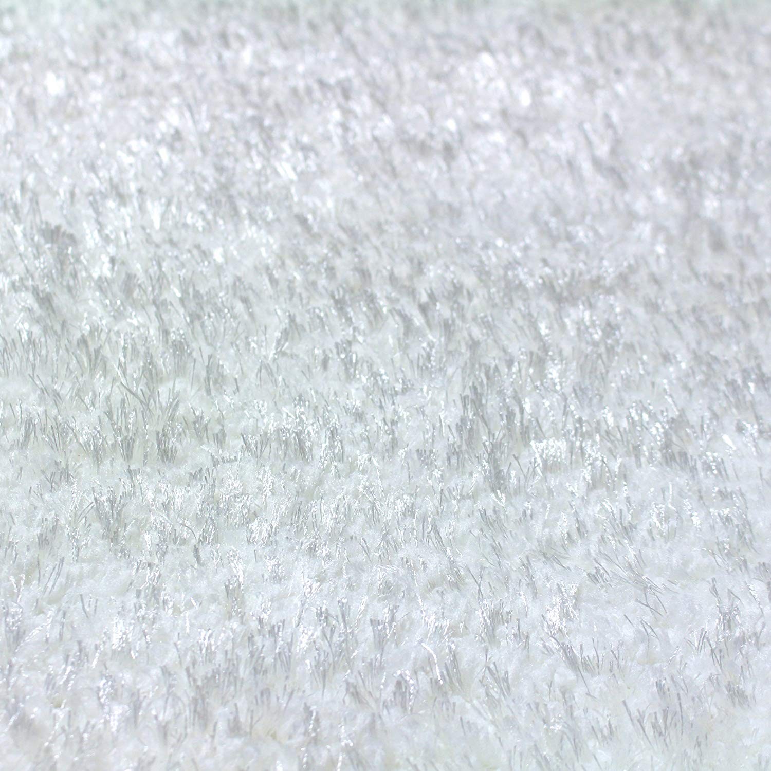 Superior Collection Hand Woven Shag Rug 6'x9' - White | Amazon (US)