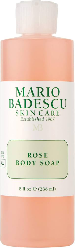 Mario Badescu Rose Body Soap | For a Pampered, Refreshed, and Hydrated Skin | Scented with the Sw... | Amazon (US)