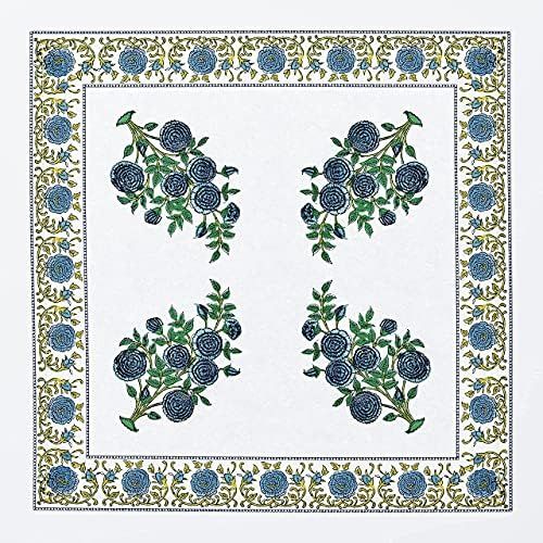 Cloth Dinner Napkins - Washable and Reusable Soft Cotton Table Napkin Set of 4 - Unique Prints for D | Amazon (US)
