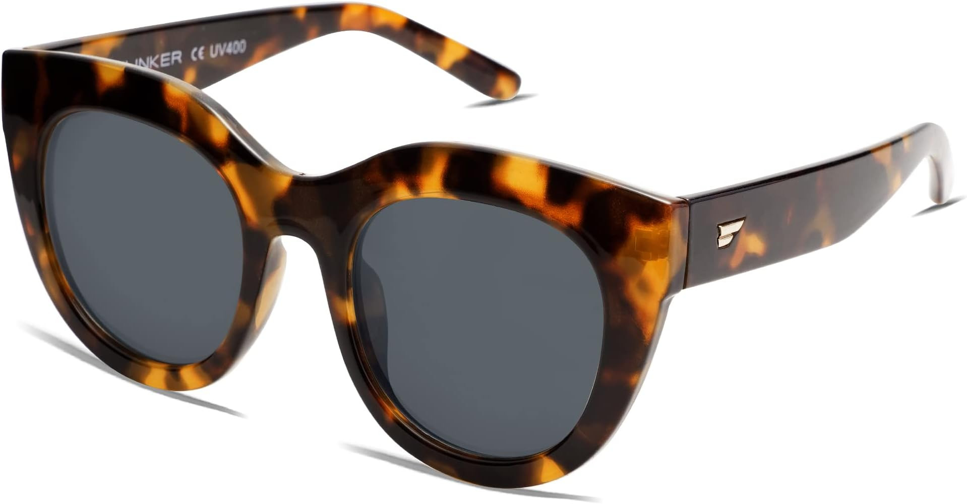 VANLINKER New Version Trendy Polarized Cat Eye Sunglasses for Women Retro Oversized Sunnies VL969... | Amazon (US)