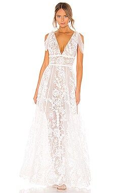 Bronx and Banco Tunisia Bridal Gown in White from Revolve.com | Revolve Clothing (Global)