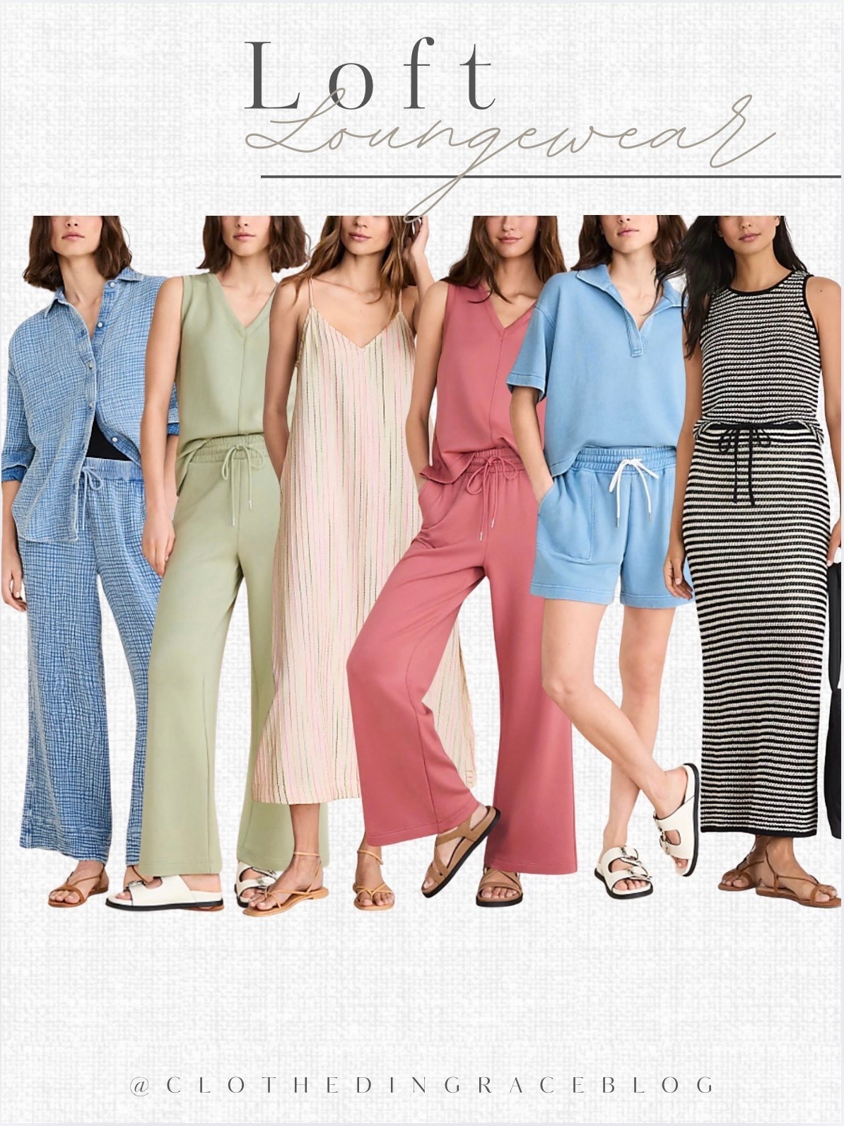 Loft loungewear! 

Lou & grey, pants, top, maxi skirt

#LTKootd #LTKgrwm #LTKSaleAlert