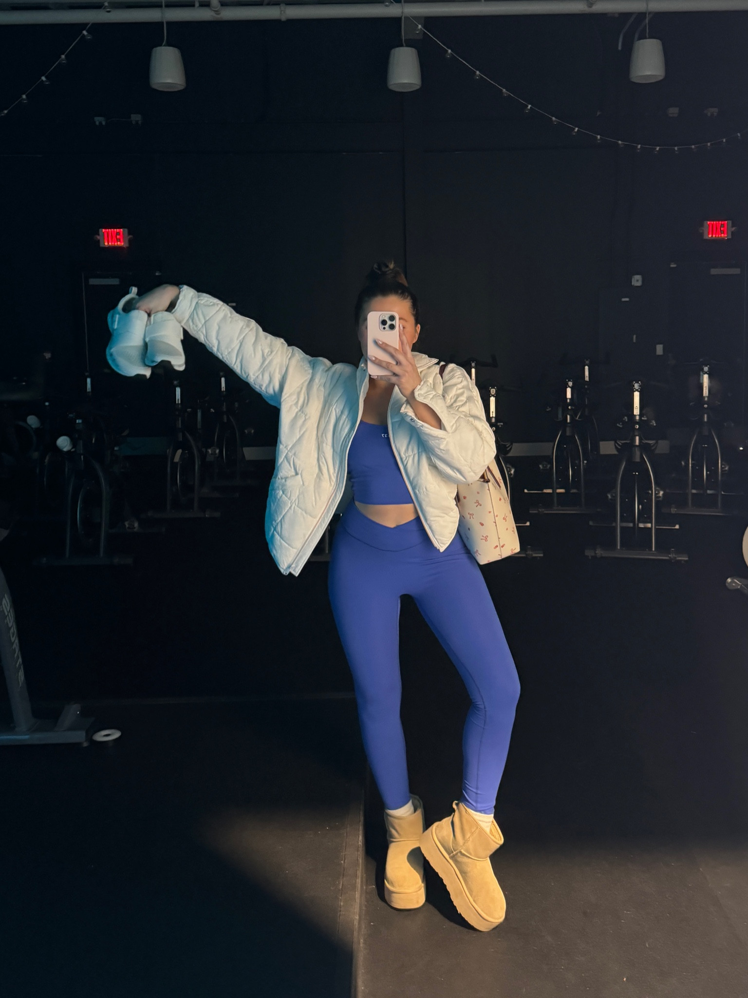 Finally got a pair of cycle shoes!! Made such a different omg! I got my usual size, snug at first but will loosen! 

Workout wear, workout set, workout outfit 

#LTKstyletip #LTKfindsunder100 #LTKfitness