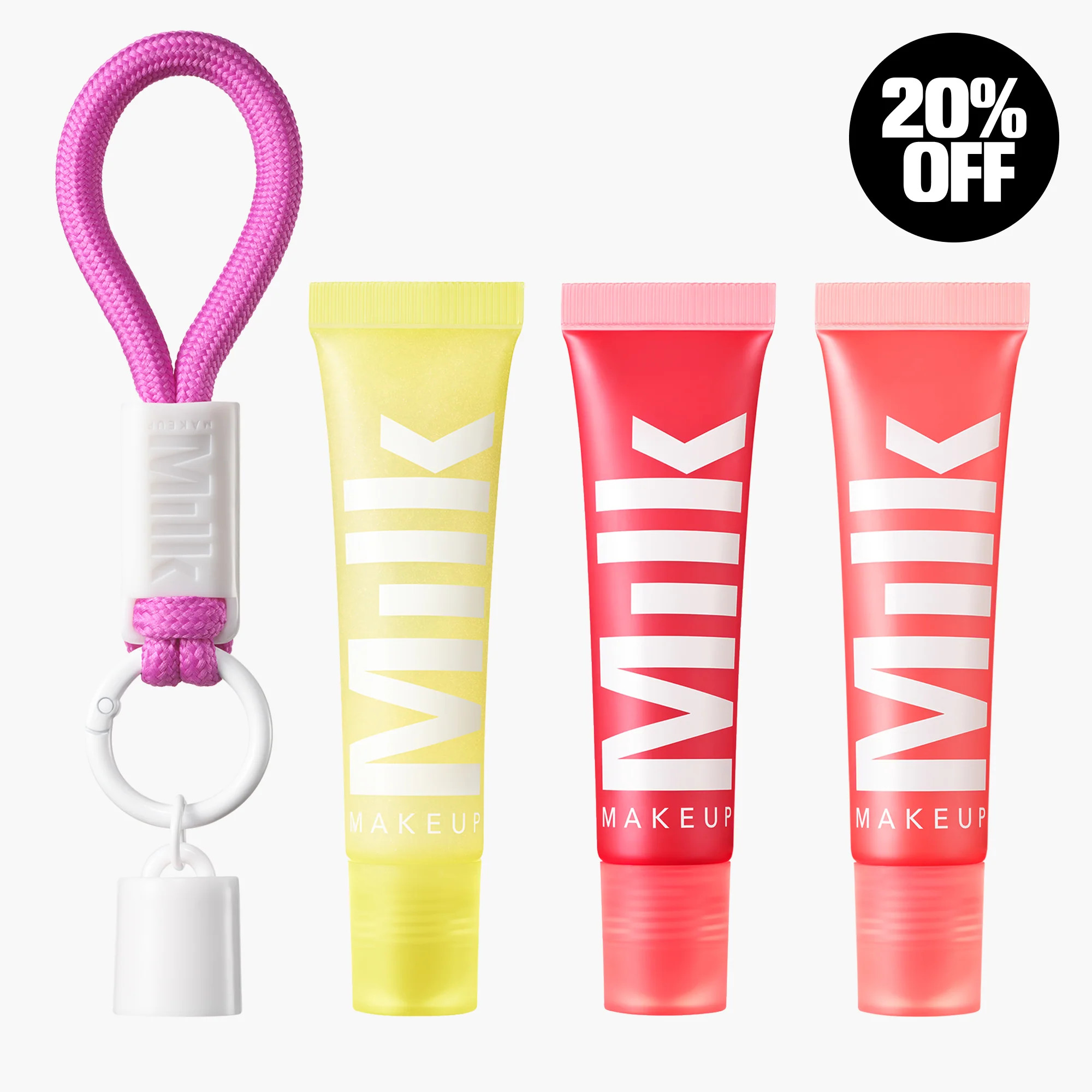 20% Off Balmade Hydrating Lip Balm Trio Set | Milk Makeup | Milk Makeup