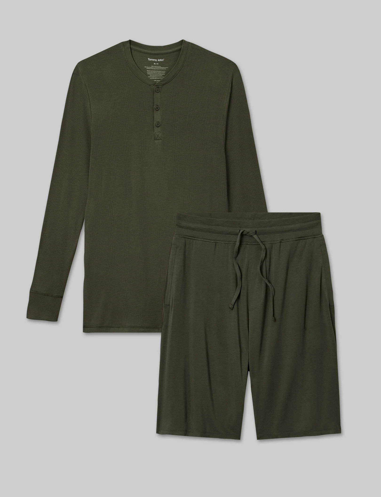 Downtime Henley & Short Set | Tommy John