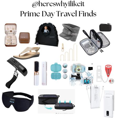 So many finds to make travel easier! Many are surprising. Enjoy!

#ltkxprimeday 

Travel must haves , travel products, Slumberpod, hotel door lock, sleep headphones, portable charger, jewelry organizer, travel shoes, comfortable travel shoes, luggage scale, traveling with kids 

#LTKFind #LTKtravel