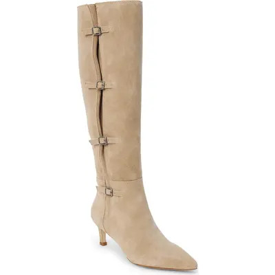 Matisse Priscilla Leather Knee High Boot in Dark Brown at Nordstrom, Size 9 | Nordstrom