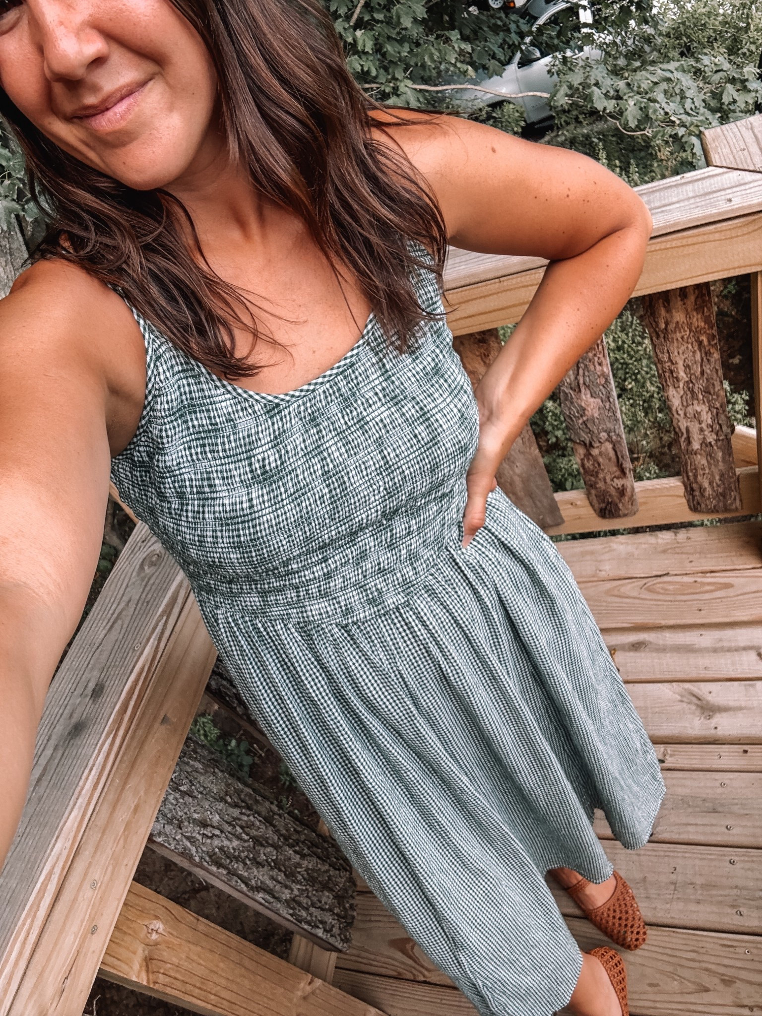 The most comfortable & flattering lightweight dress. I’ve worn this so much through spring & summer. Will be super cute to layer for a fall dress. 

Small, breastfeeding friendly (& no bra needed 👏🏽)

Aerie Real, midi dress, fall dresses, summer dress, vacation outfit 

#LTKFindsUnder100 #LTKStyleTip #LTKWedding