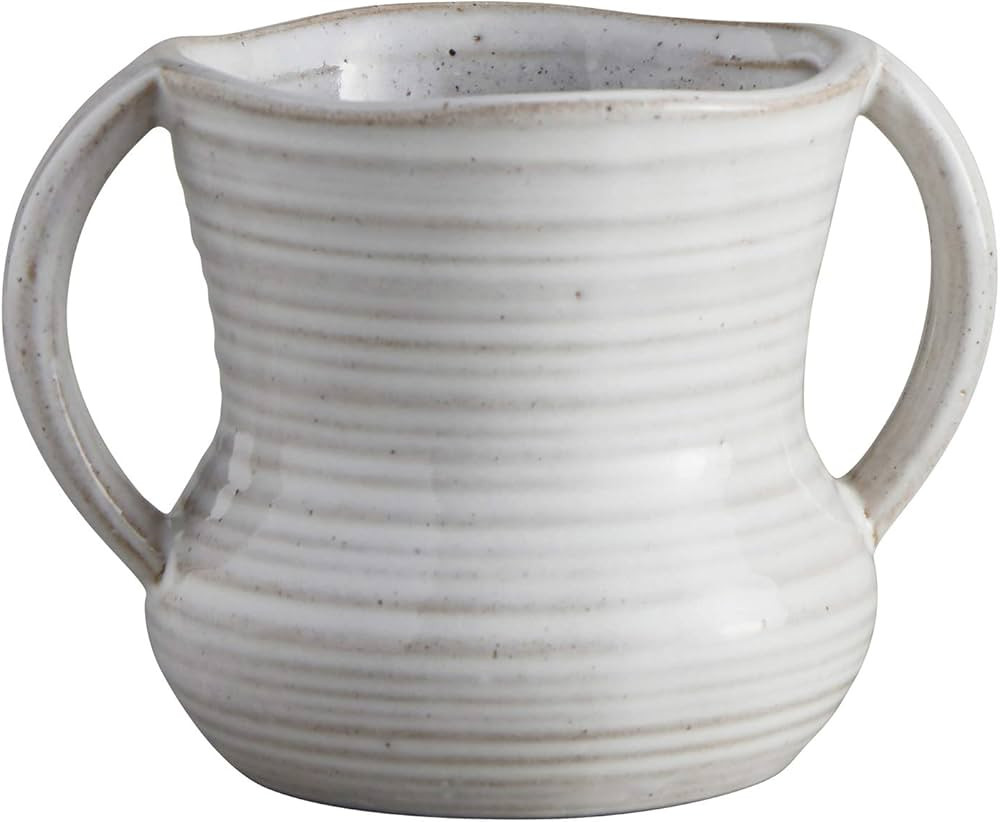 47th & Main Creative Brands Petite Flower Vase, Small, White | Amazon (US)