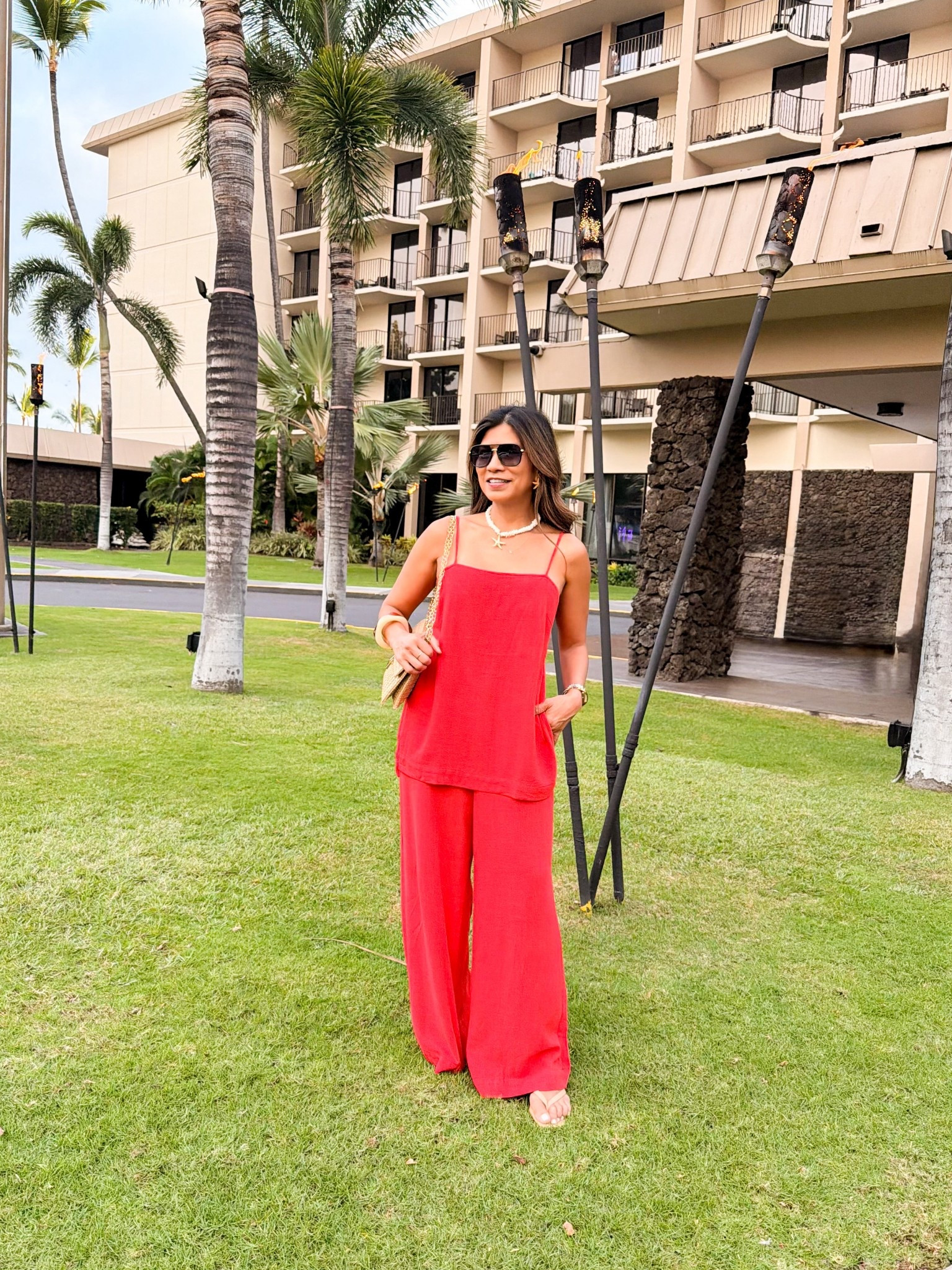 I’m 5’2” 118#ish for reference 
Set in size small tts. Shoes fit tts.
What I wore to dinner in Hawaii. 

Vacation outfits, resort wear, spring break, swim cover up, Amazon finds, fashion over 40, over 50 style, midlife fashion, petite fashion.   

#LTKSeasonal #LTKOver40 #LTKPetite #LTKOver40 #LTKTravel #LTKPetite #LTKPetite #LTKTravel #LTKOver40