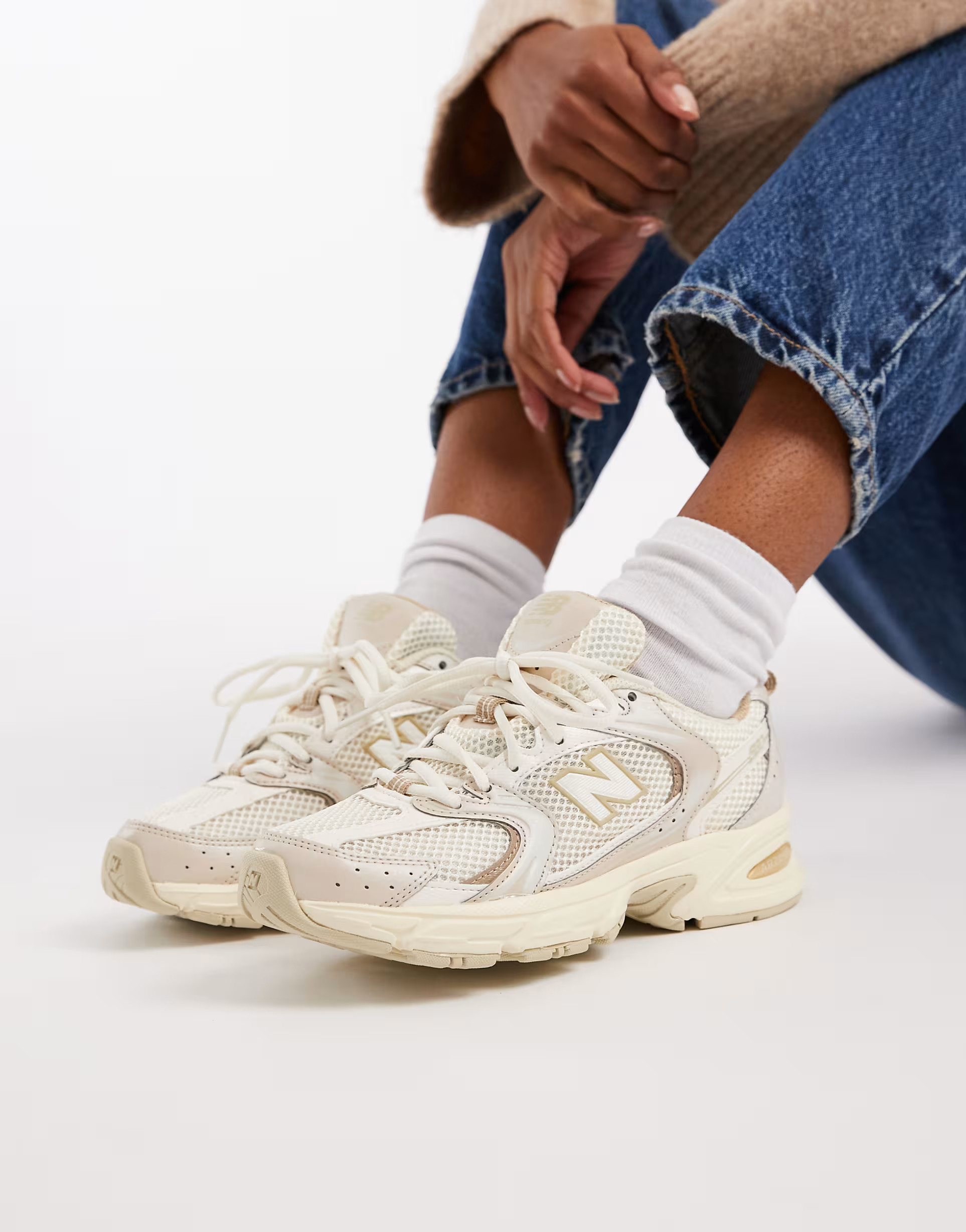 New Balance 530 sneakers in oatmeal - BEIGE | ASOS | ASOS (Global)