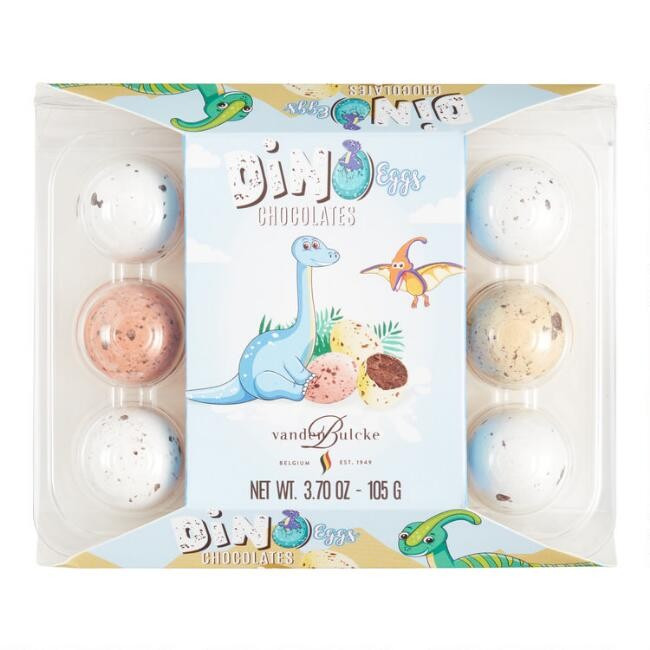 Vandenbulcke Milk Chocolate Dino Eggs 12 Piece | World Market