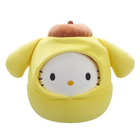 Hello Kitty & Friends 8" Squishmallows Hello Kitty Plush in Pompompurin Hoodie | Walmart (US)