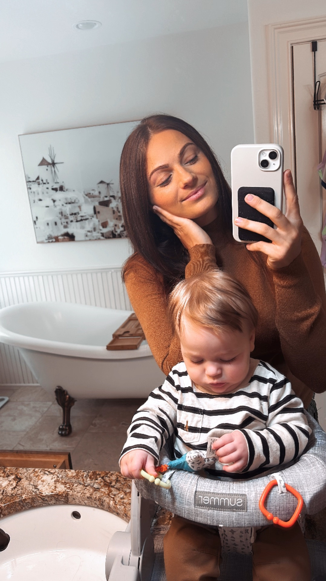 We love this chair - especially great to entertain when I get ready for the day

#LTKBaby #LTKGiftGuide #LTKKids
