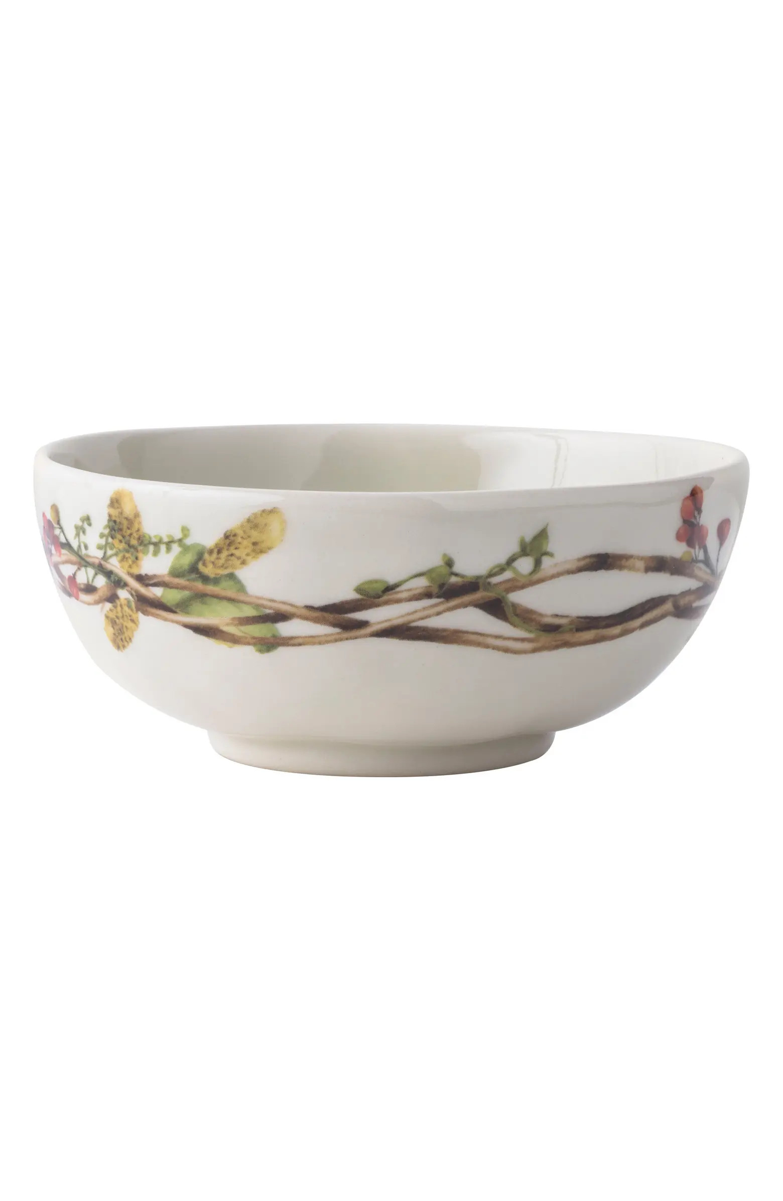 Forest Walk Berry Stoneware Bowl | Nordstrom