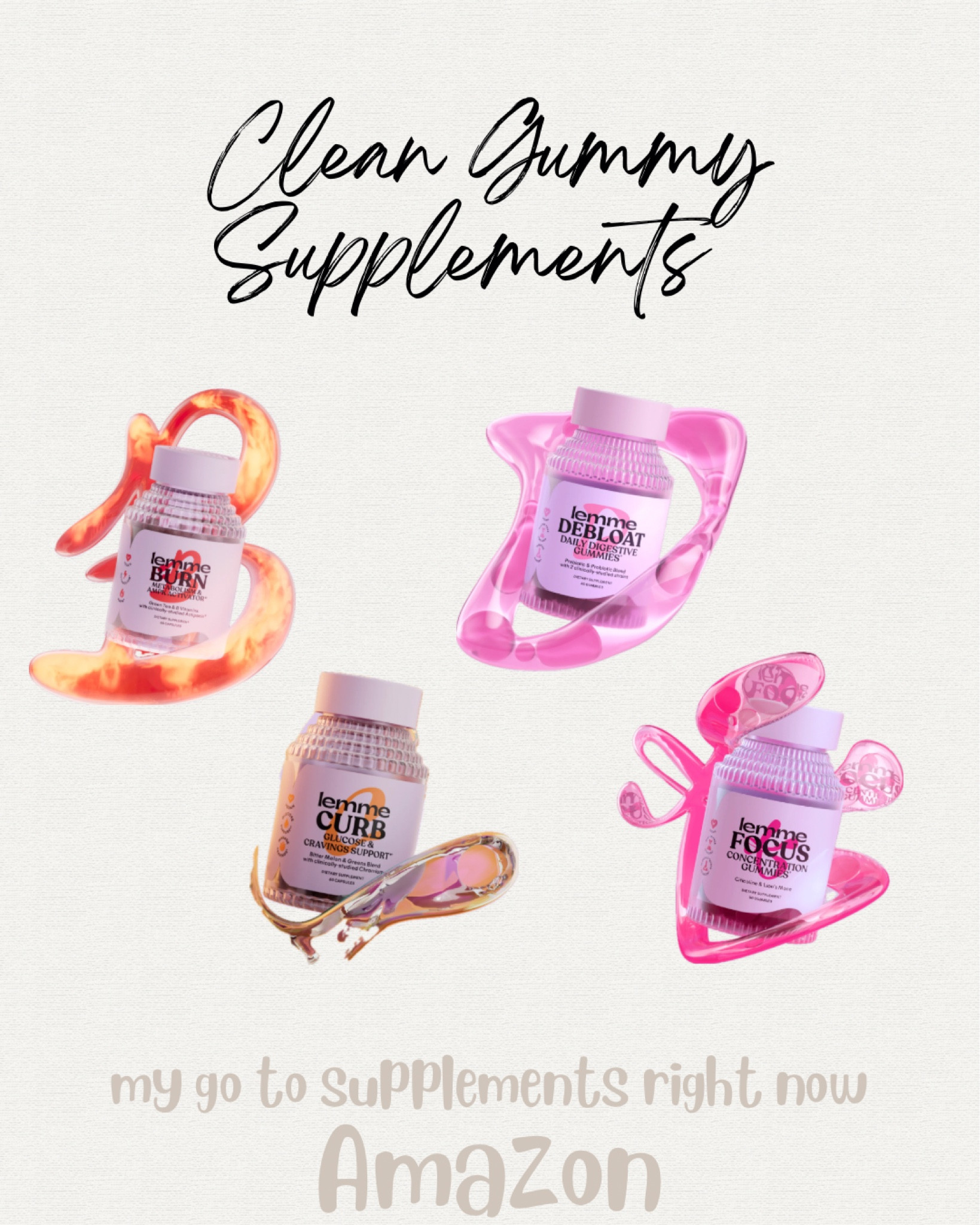 Finally some clean supplement gummies 

#LTKGiftGuide #LTKbeauty