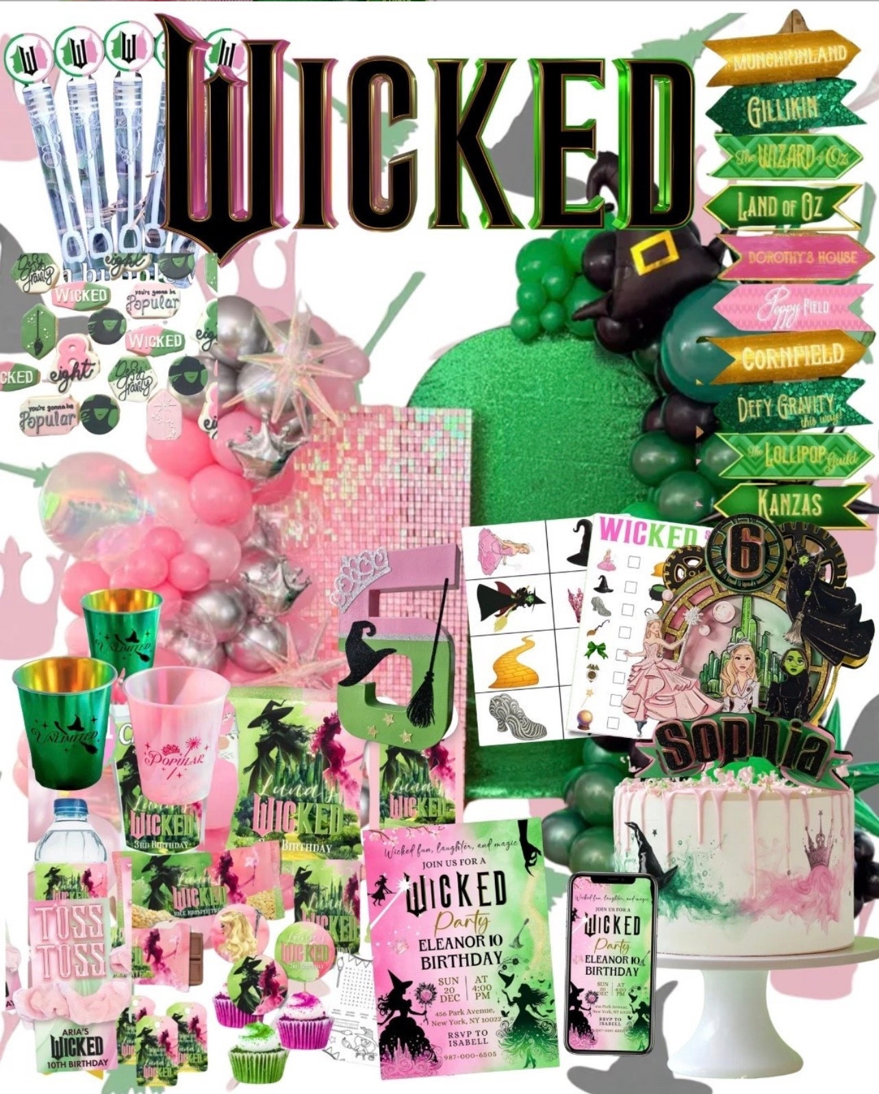 Wicked birthday party theme Glinda birthday party kids birthday party decorations 

#LTKParties #LTKKids #LTKFamily

#LTKHome #LTKSpringSale #LTKKids

#LTKSaleAlert #LTKKids #LTKmomlife