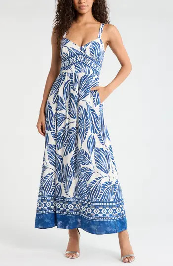 Leaf Print Sundress | Nordstrom
