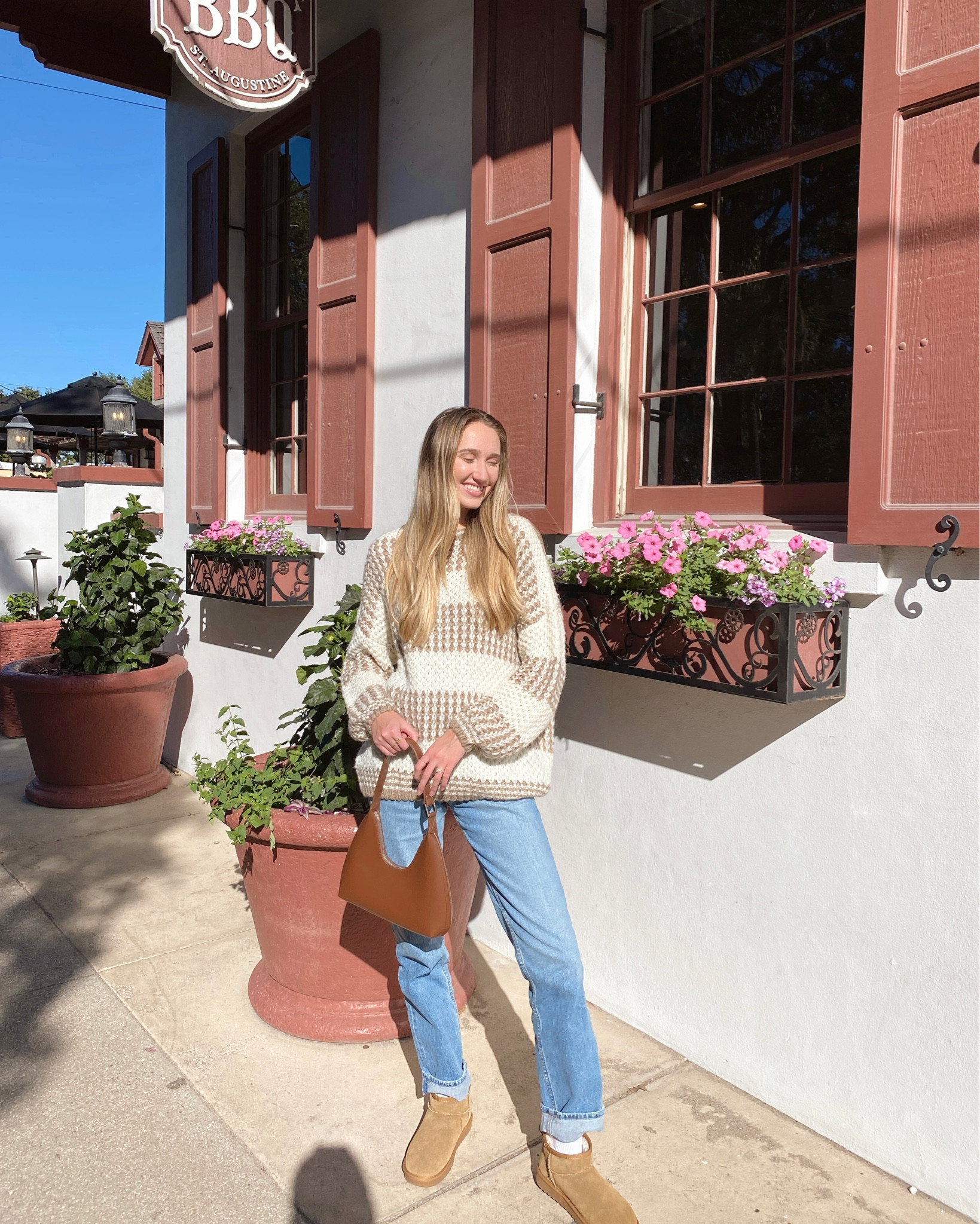 sweater: size small (use code CYBERMONDAY)
jeans: size 26 long

grey bandit, sweater outfit, cozy outfit, fall ootd

#LTKCyberWeek #LTKsalealert #LTKSeasonal