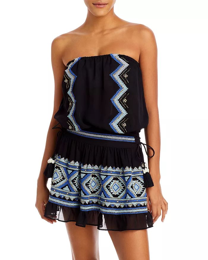 Alyssa Embellished Mini Dress Swim Cover-Up | Bloomingdale's (US)