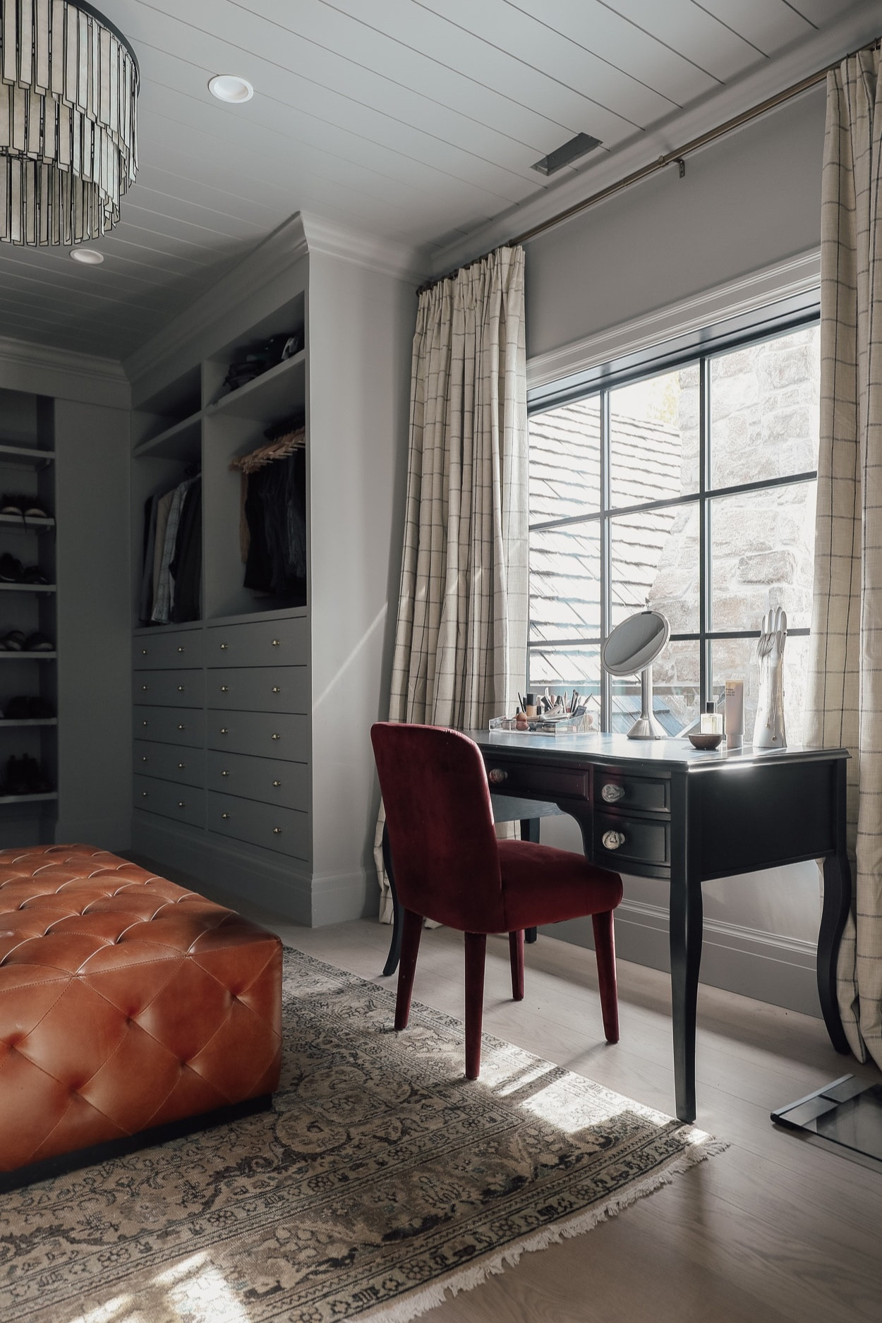 In the case of our walk-in closet, we needed some extra textiles to soften the look and feel of the room — easily fixed with some curtains. 

#LTKbeauty #LTKhome #LTKstyletip