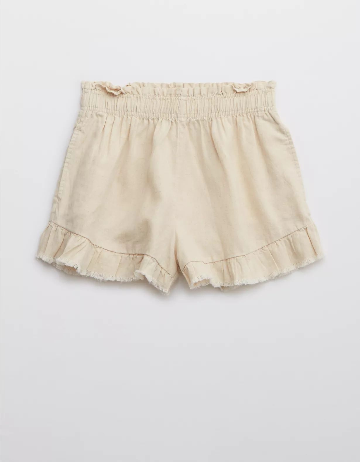 Aerie High Waisted Ruffle Short | American Eagle Outfitters (US & CA)