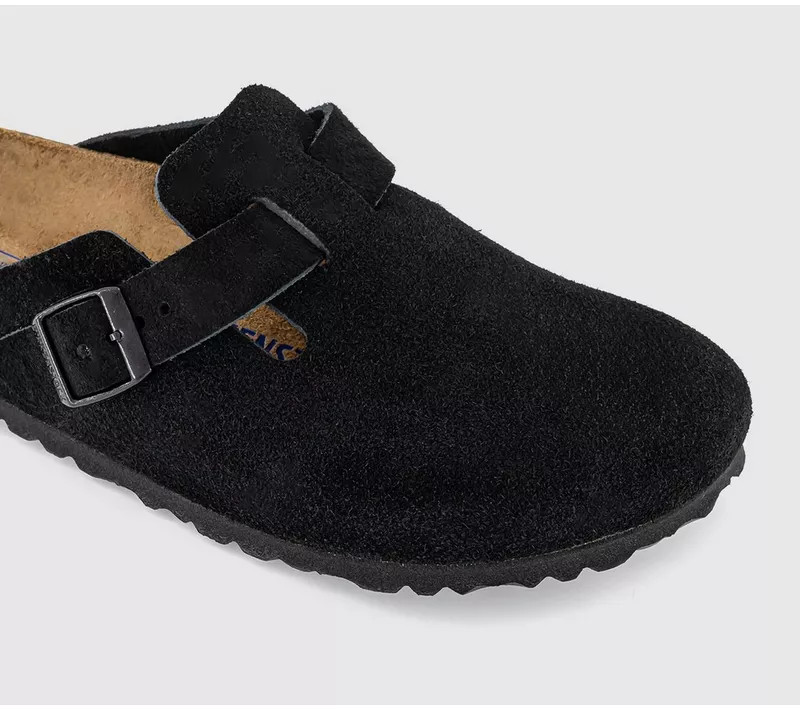 BIRKENSTOCK
								Boston Clogs
								Black | OFFICE London (UK)