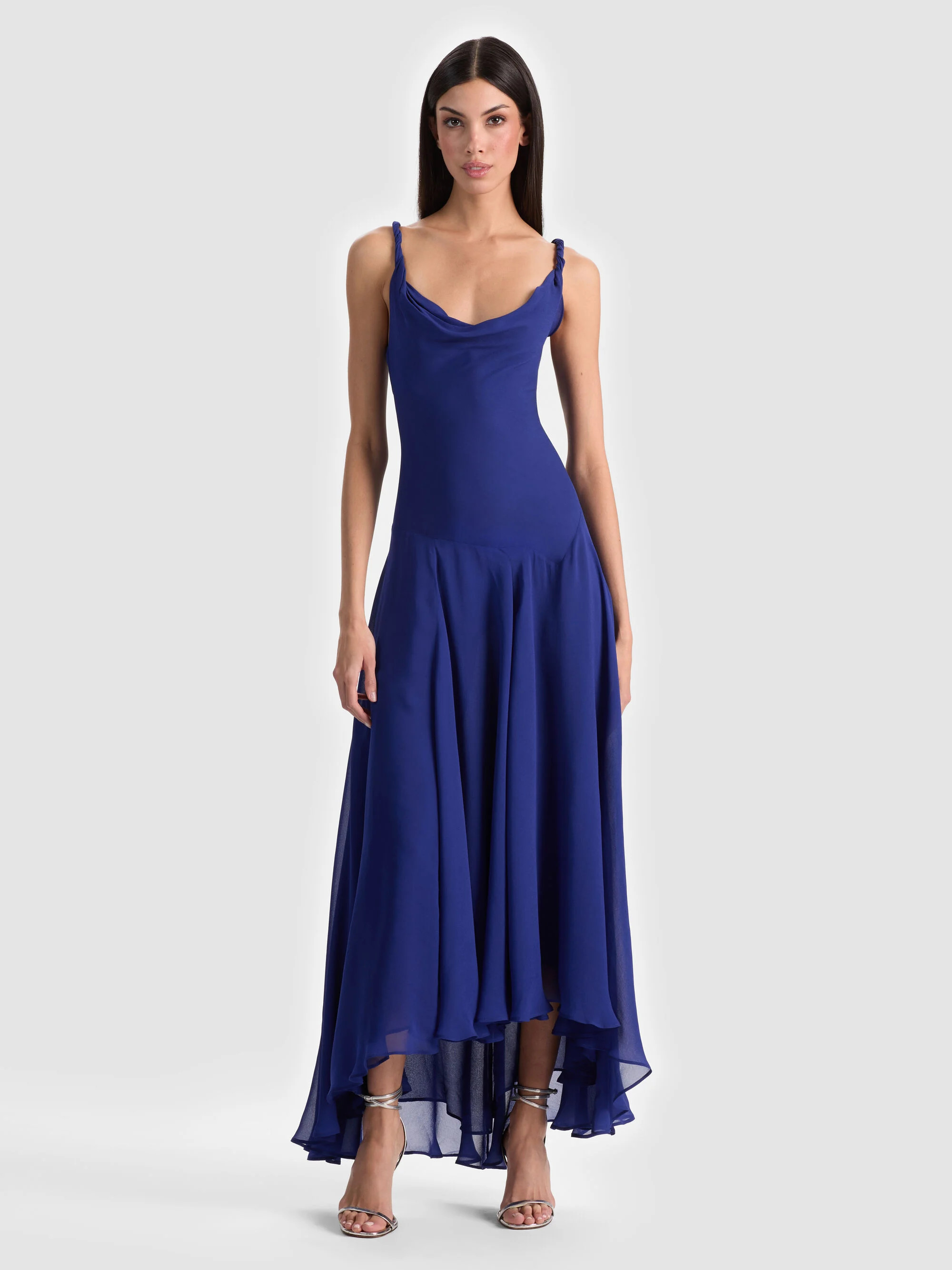 SARIKA MAXI SLIP DRESS | Alice + Olivia